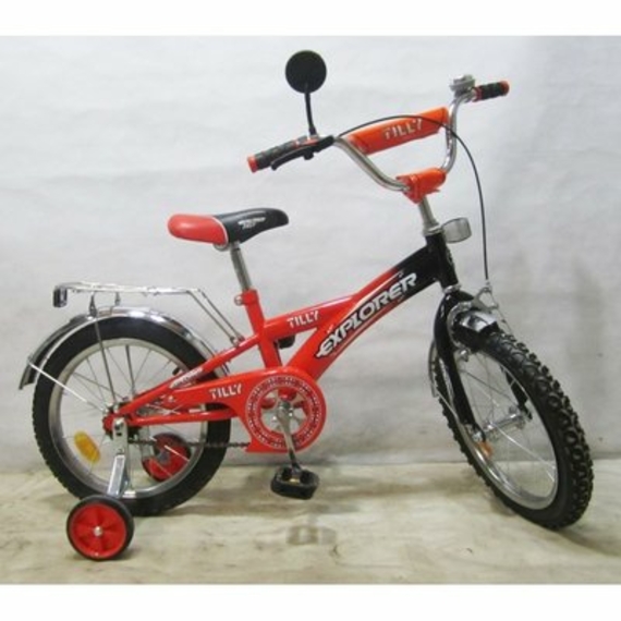 Велосипед EXPLORER 16 21613 JRANGE+BLACK