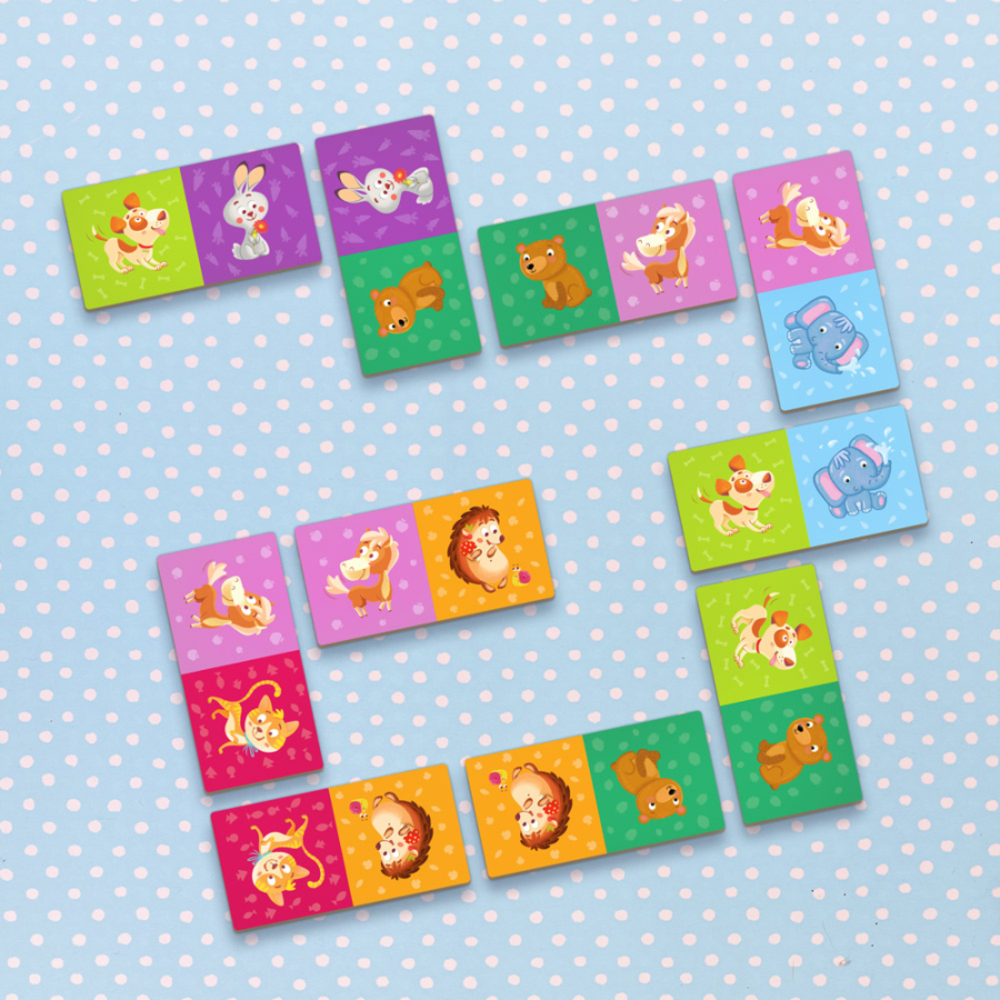 Фото, Видеообзоры настільна гра dodo доміно тварини