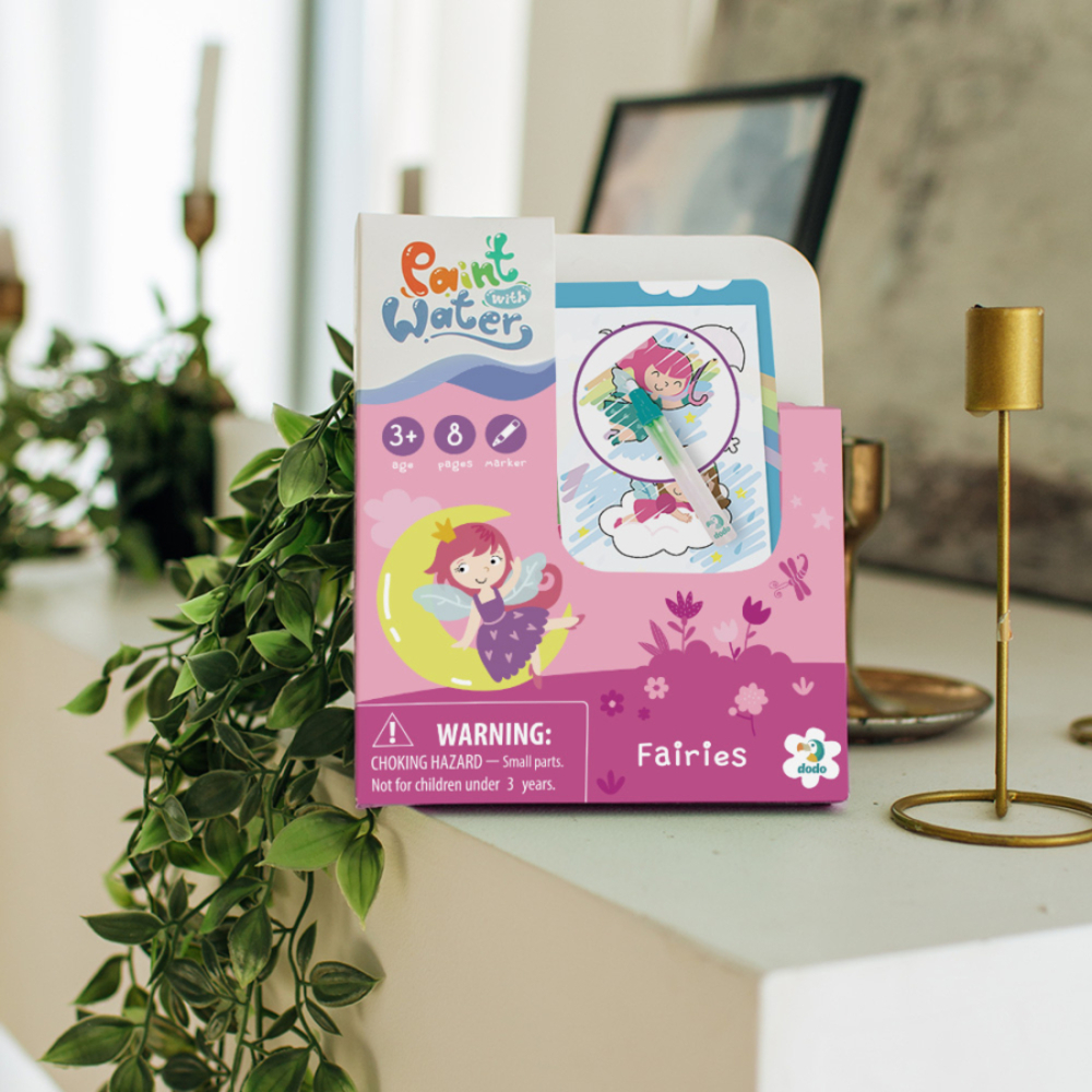 Фото, Видеообзоры набір водних розмальовок dodo феї