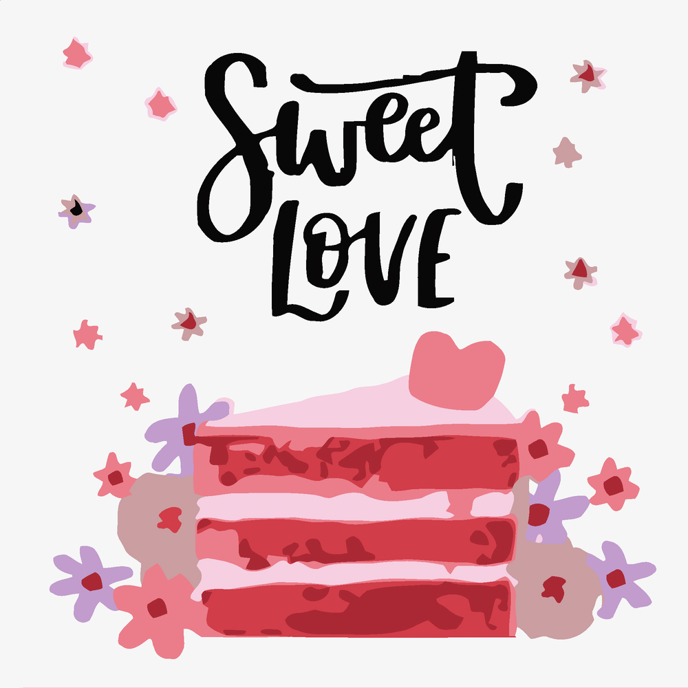 Фото, Відеоогляди картина за номерами strateg кохання у кожному шматочку розміром 20х20 см (hh7107)