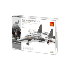 Конструктор Wange самолет истребитель J15 (4001)