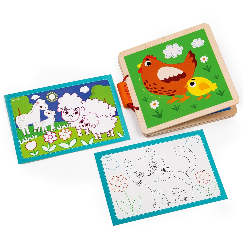 Фото, Видеообзоры дерев'яна книжечка «мама та малюк» rw3037