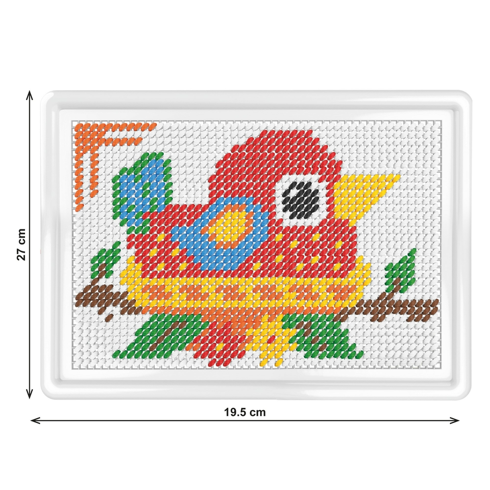 Фото, Відеоогляди іграшка для дитячої творчості "вишиваночка технок", арт.6313