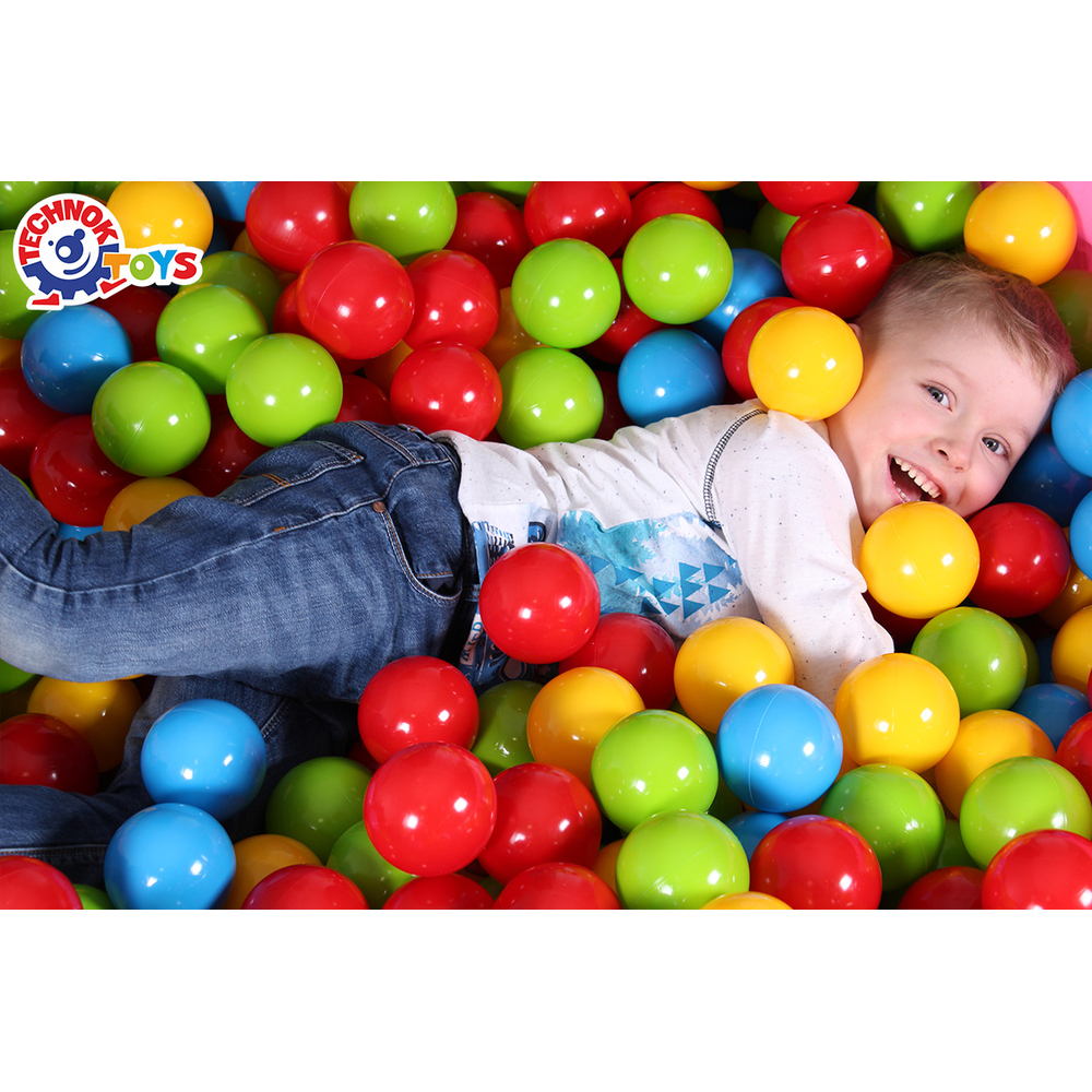 Фото, Видеообзоры іграшка "набір кульок для сухих басейнів технок", арт.4548