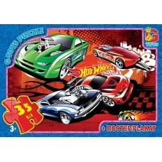 Пазли 770 Хот Вілс 35ел G-Toys