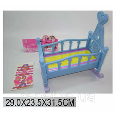 Ліжечко 60553P (1015181) (36шт/2) люлька, в пак. 32*24*29см