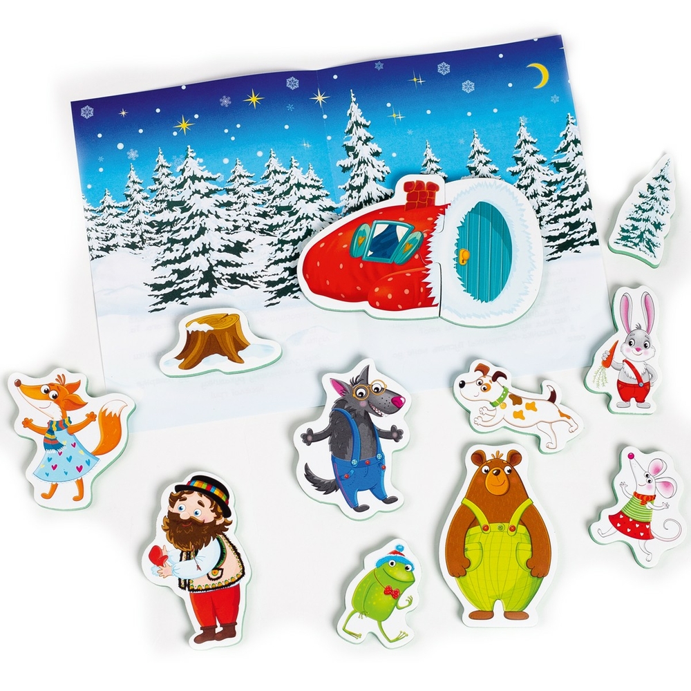 Фото, Відеоогляди магнітний театр "рукавичка" vt3206-28