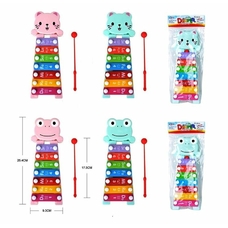 Ксилофон 668-58/59 котик жабка в кульку /288/ Ксилофон 668-58/59 котик жабка в кульку /288/