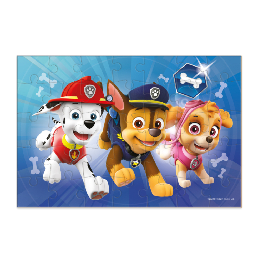 Фото, Видеообзоры пазл-міні dodo paw patrol маршал, гонщик та скай
