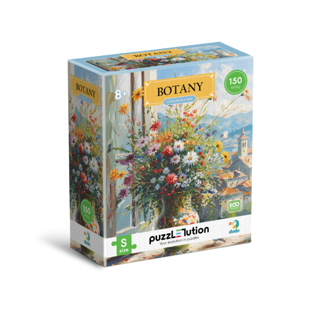 Фото, Видеообзоры пазл dodo ботаніка квіти у вазі