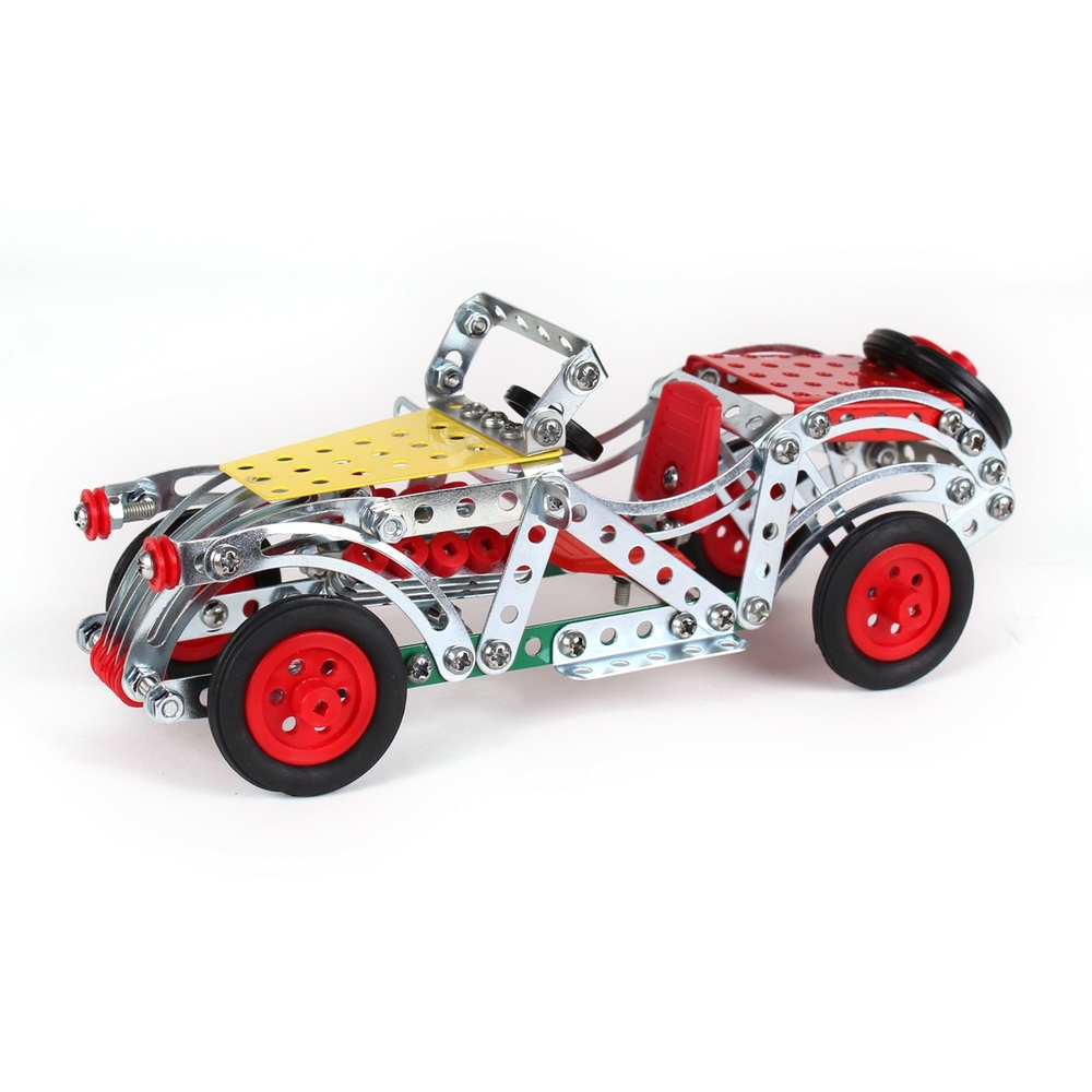 Фото, Відеоогляди конструктор металевий "ретро автомобіль технок", арт.4821