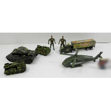 Комбат 1696 C-1 (72шт) военная техника 5шт, солдаты 2шт, в кульке, 28,5-24-6,5см