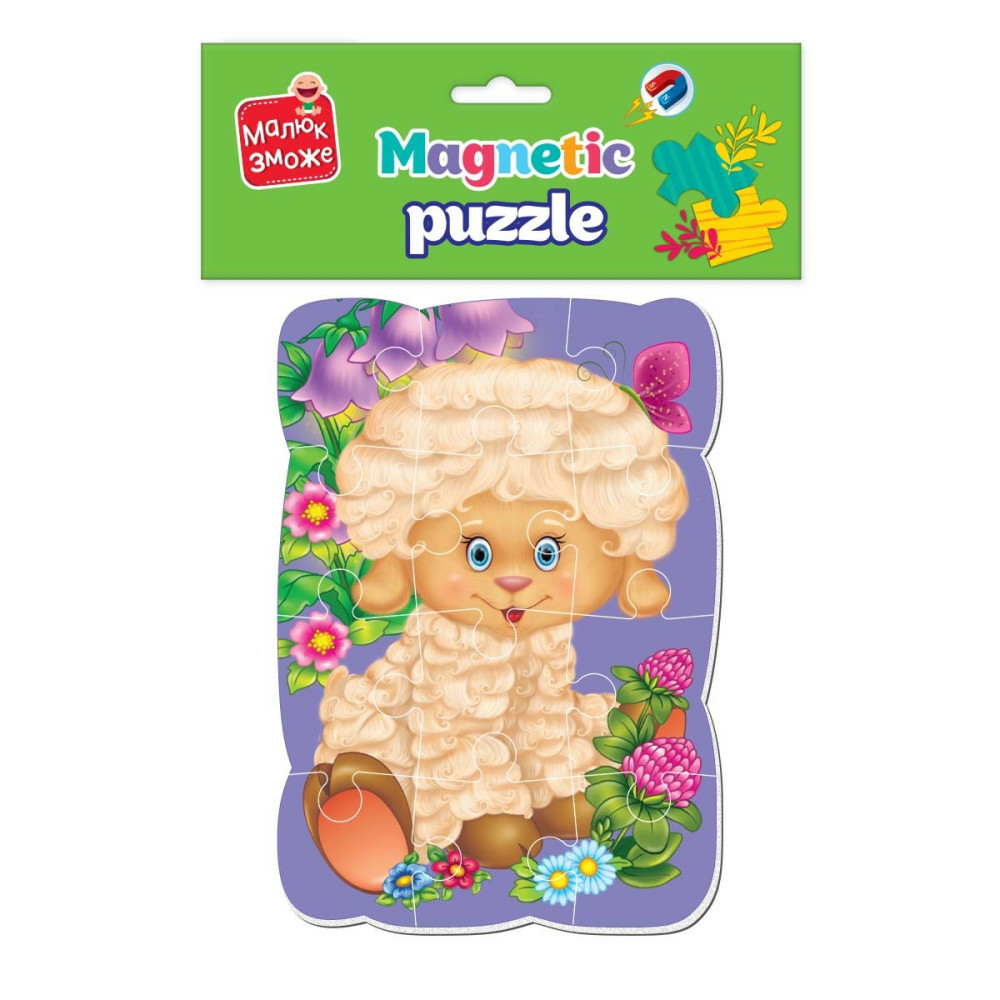 Фото, Видеообзоры магнітні пазли а5 «овечка» vt3301-02