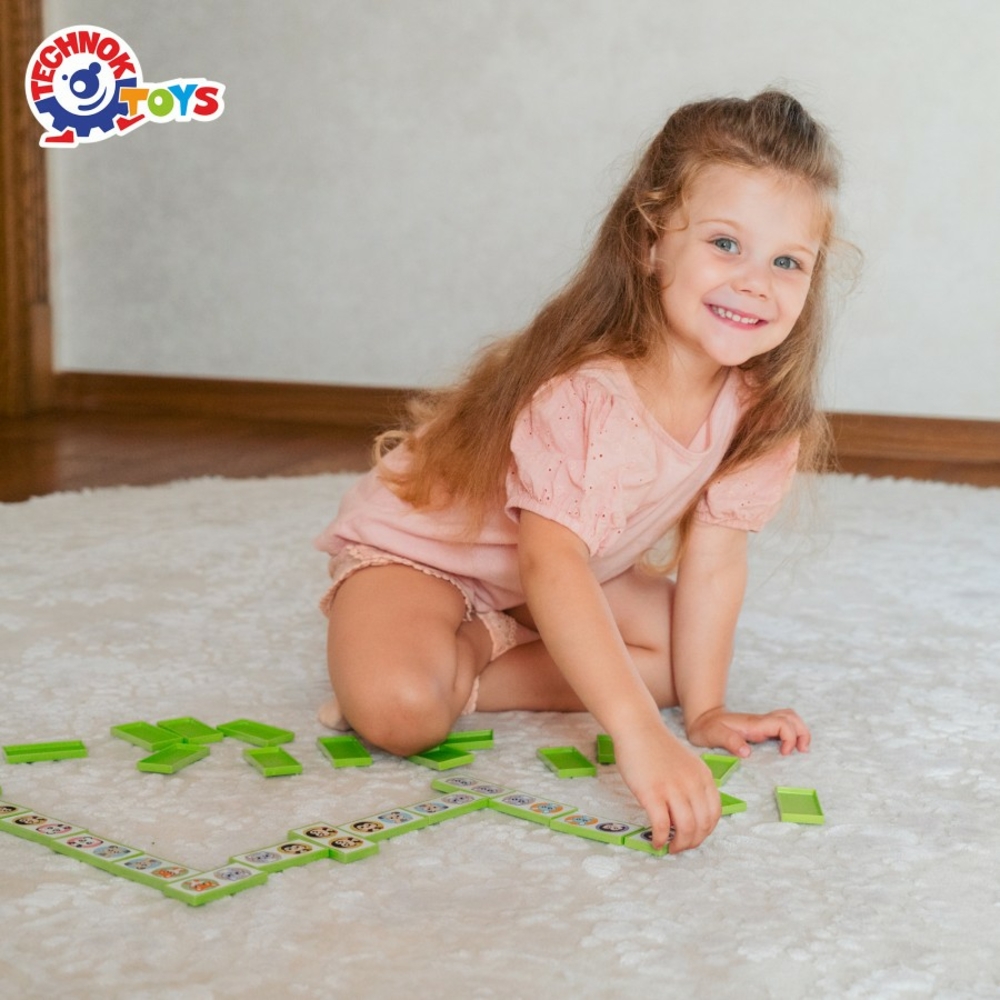 Фото, Відеоогляди доміно "зоопарк технок", арт.3305