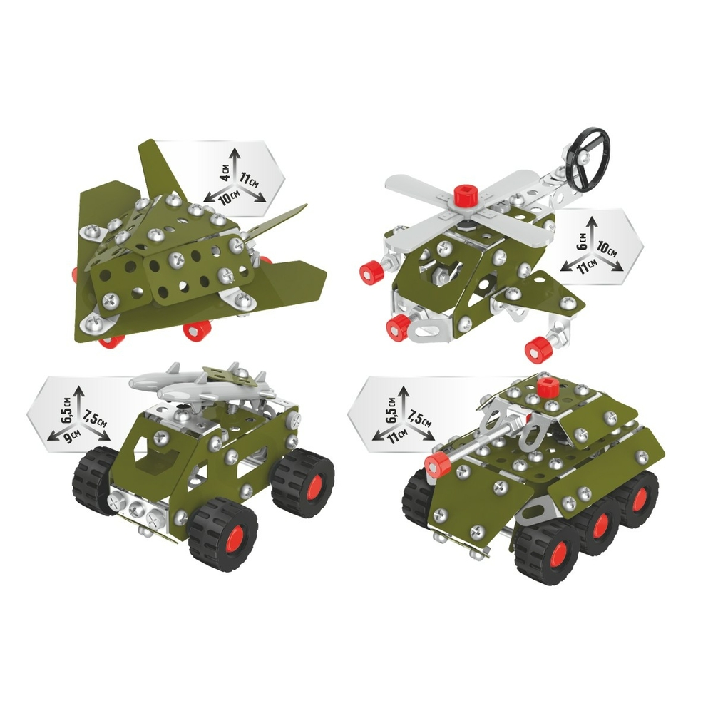 Фото, Видеообзоры іграшка «конструктор металевий технок», арт.9512