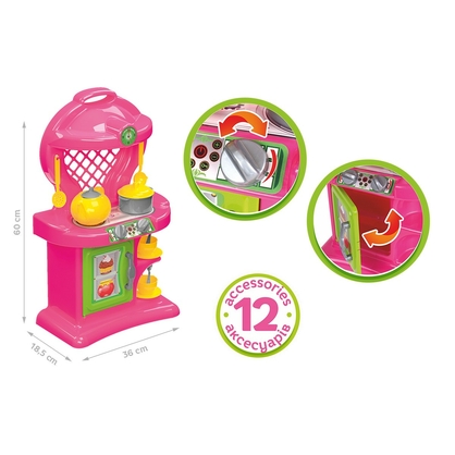 Фото, Видеообзоры іграшка "кухня 10 технок", арт.2155