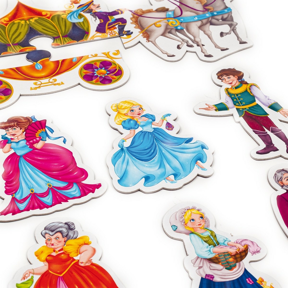 Фото, Видеообзоры магнітний театр «попелюшка» vt3206-53