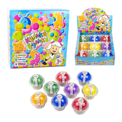 Фото, Відеоогляди пластилін кульковий strateg "кулька булька" в асортименті (39500)