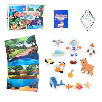 Фото, Відеоогляди настільна гра strateg маленький дослідник українською мовою 30294