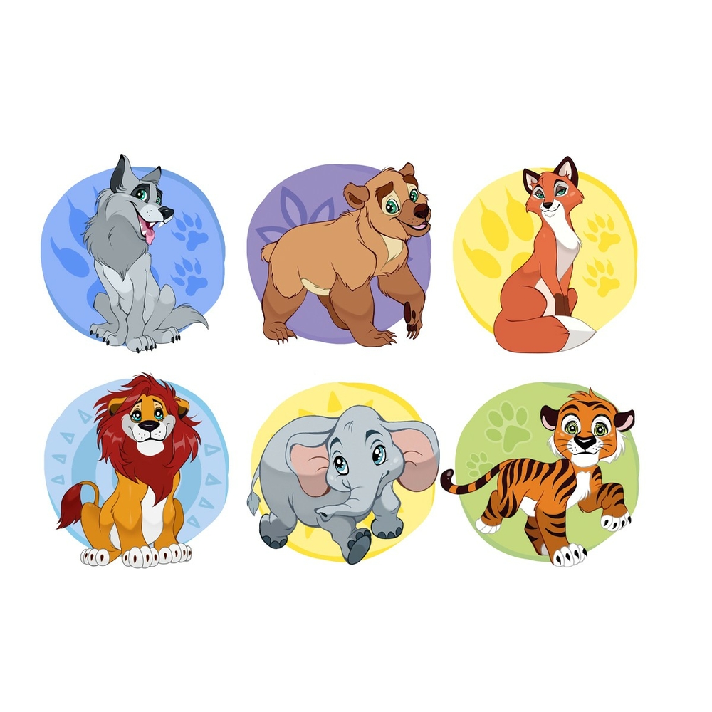 Фото, Видеообзоры іграшка кубики "дикі тварини технок", арт.1820