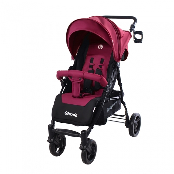 Коляска прогулочна BABYCARE Strada CRL-7305 Dark Cherry /1/ MOQ