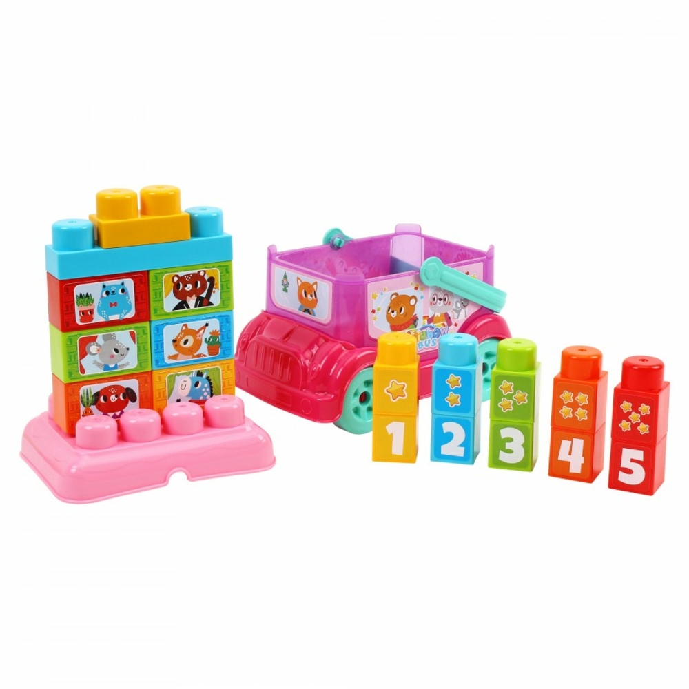 Фото, Видеообзоры іграшка "автобус-конструктор технок", арт.0396