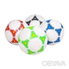 Мяч футбол BT-FB-0220 EVA 350u.3 слоя з ниткою 4 кол,/30/