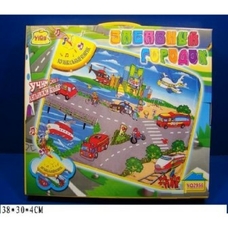 Муз.коврик YQ2956 (36шт / 2) Кумедний Городок, батар., В кор. 38 * 30 * 4см