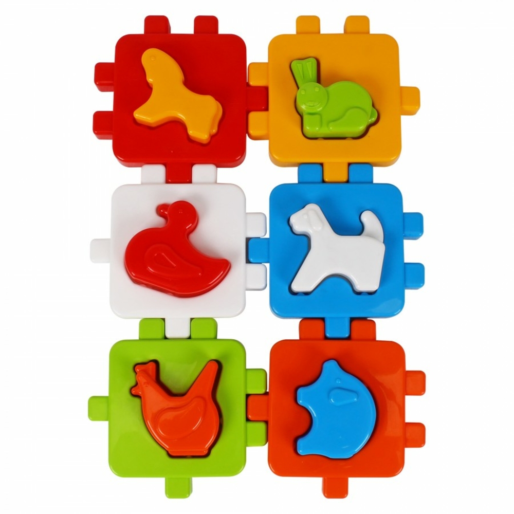 Фото, Відеоогляди іграшка куб "розумний малюк свійські тварини технок", арт.1943