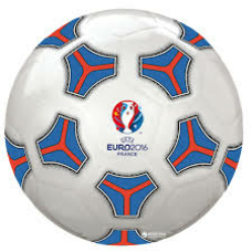 М`яч Mondo арт 01278 UEFA EURO 2016,пвх,23см (48шт)