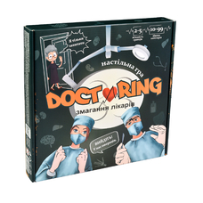 Настільна гра Strateg Doctoring - змагання лікарів українською мовою (30916)