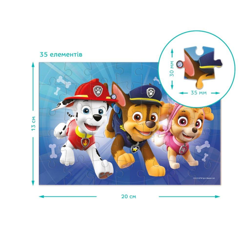 Фото, Відеоогляди набір пазлів-міні dodo paw patrol