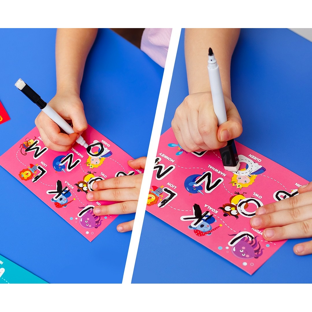 Фото, Видеообзоры гра з маркером «пиши та витирай. англійський алфавіт» vt5010-23