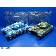 Танк 9801 (48шт/2) с аксессуарами,  в пакете 30*16,5*11см