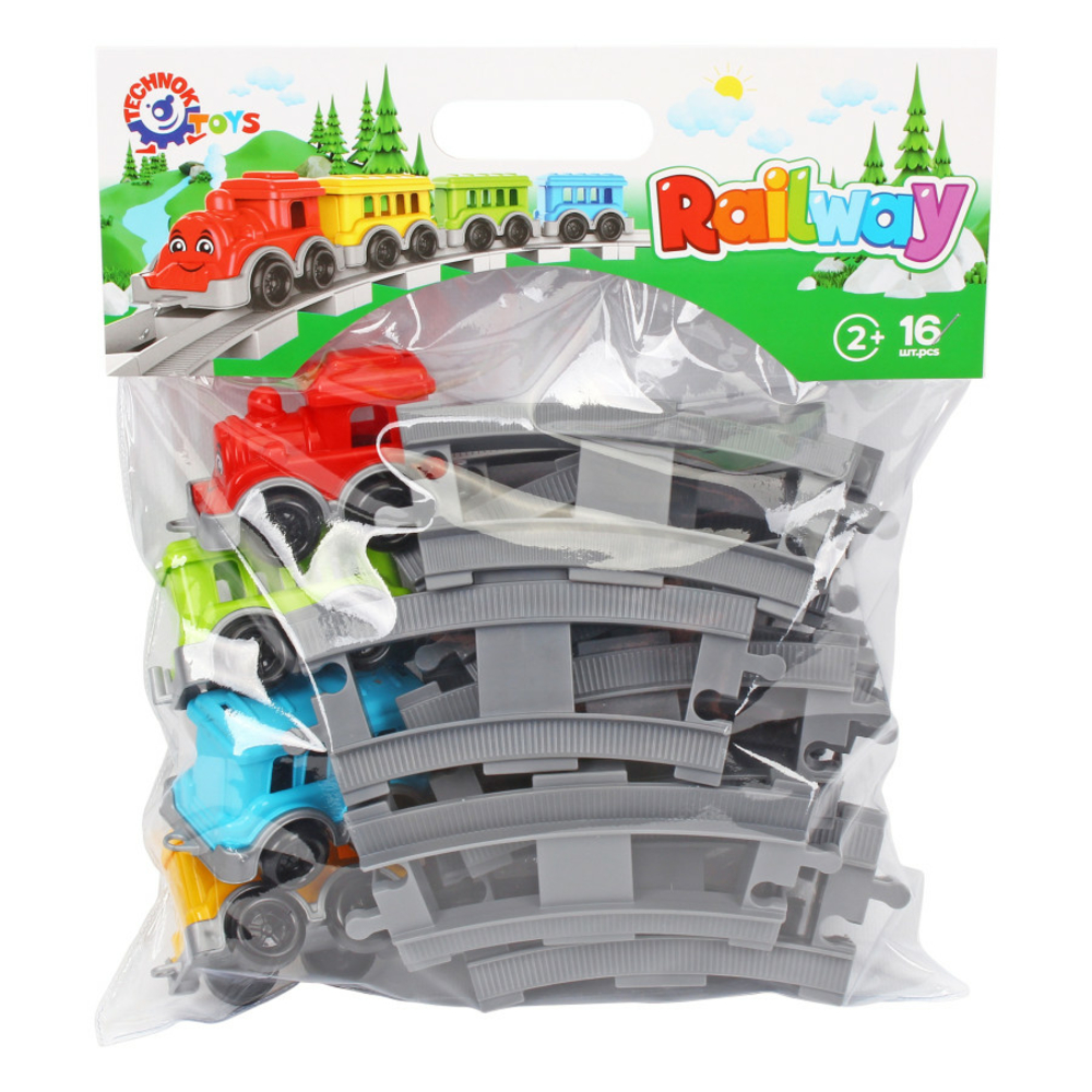 Фото, Відеоогляди іграшка «залізниця технок», арт.0914
