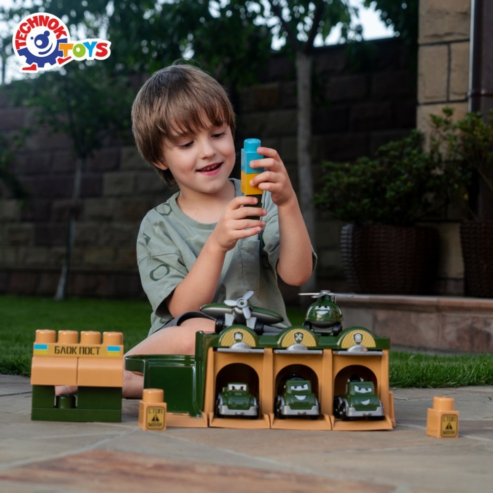 Фото, Відеоогляди іграшка "військовий транспорт технок", арт.9277