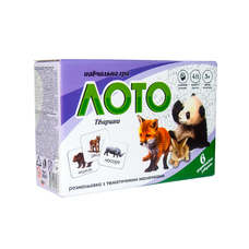 Лото Strateg Тварини розвиваюча українською мовою (30367) Лото Strateg Тварини розвиваюча українською мовою (30367)