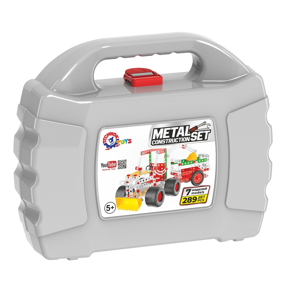 Фото, Відеоогляди конструктор  металевий "будтехніка технок", 3879