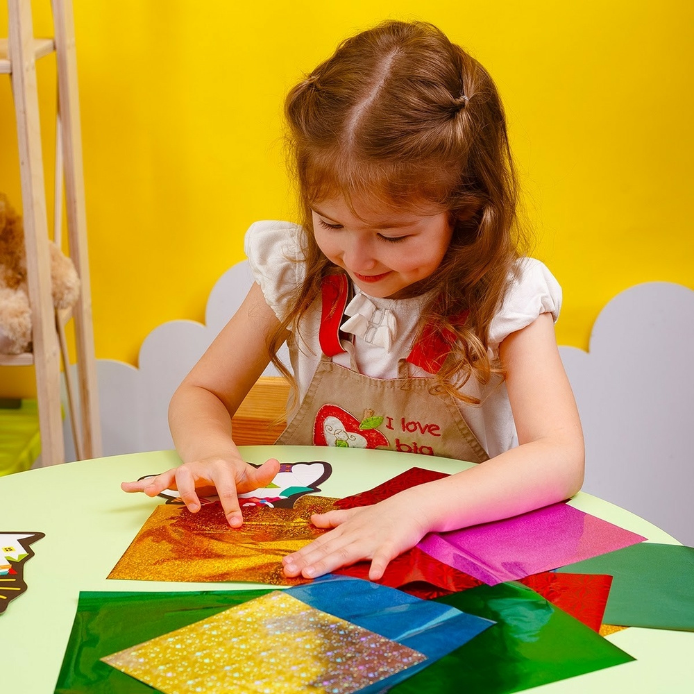 Фото, Видеообзоры набір для творчості з фольгою «foil craft. принцеса» vladi toys vt4433-11