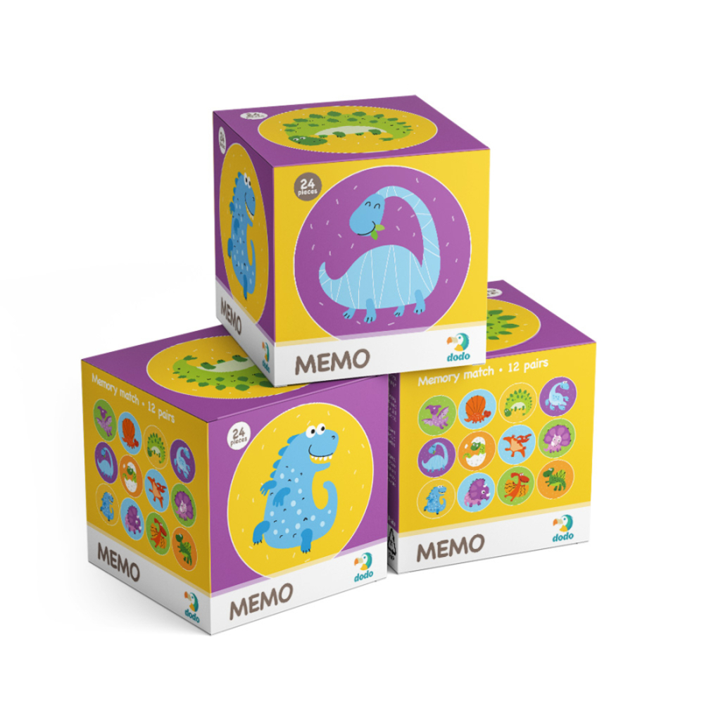 Фото, Видеообзоры настільна гра-мемо dodo динозаври