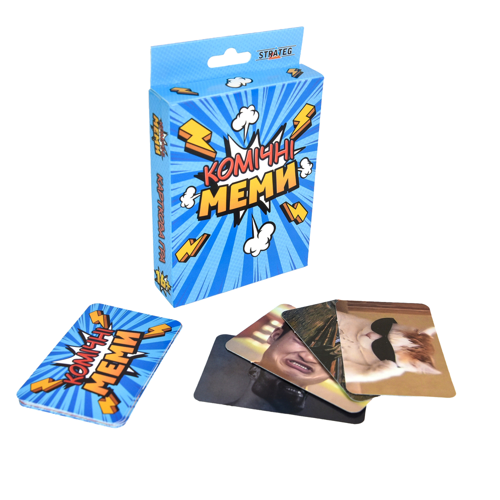 Фото, Відеоогляди настільна гра strateg комічні меми українською мовою 30317