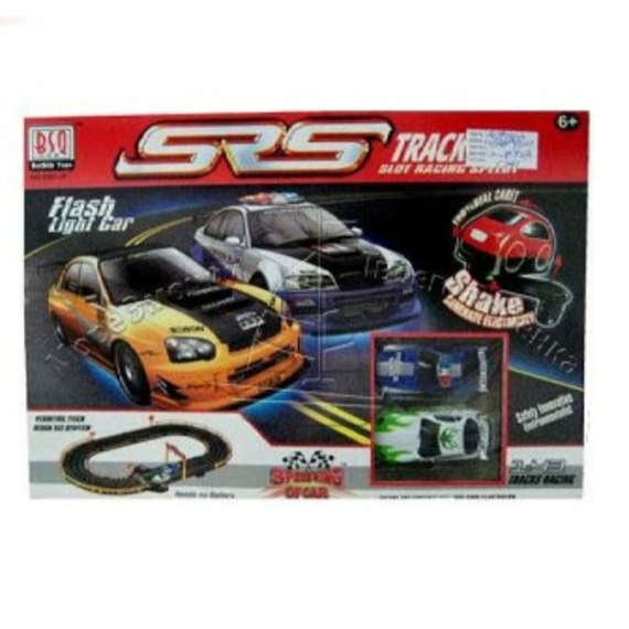 Трек 0383-3 F (24шт) 2 машинки, в кор-ке, 49-33-5см