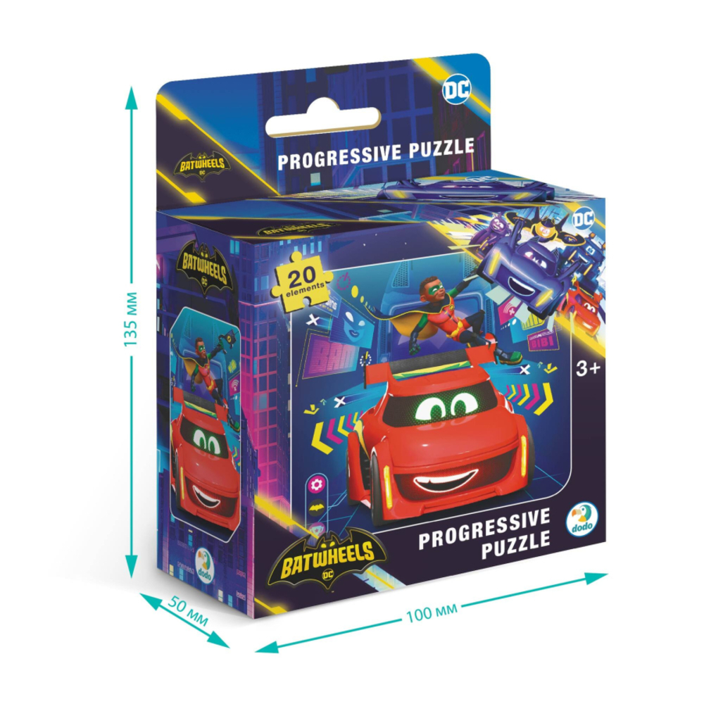 Фото, Видеообзоры пазл dodo batwheels червоний птах ред