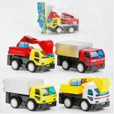 Машинка 5033С (216) інерція, 4 види, у пакеті