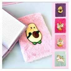 Блокнот хутряний з аплікацією 