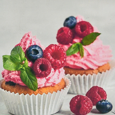 Алмазна мозаїка Strateg ПРЕМІУМ Ягідна ніжність розміром 30х30 см (HEE16312)