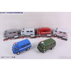 Машина 89830-1/6 (120шт/2) 6видов,в пакете 16*7*7см