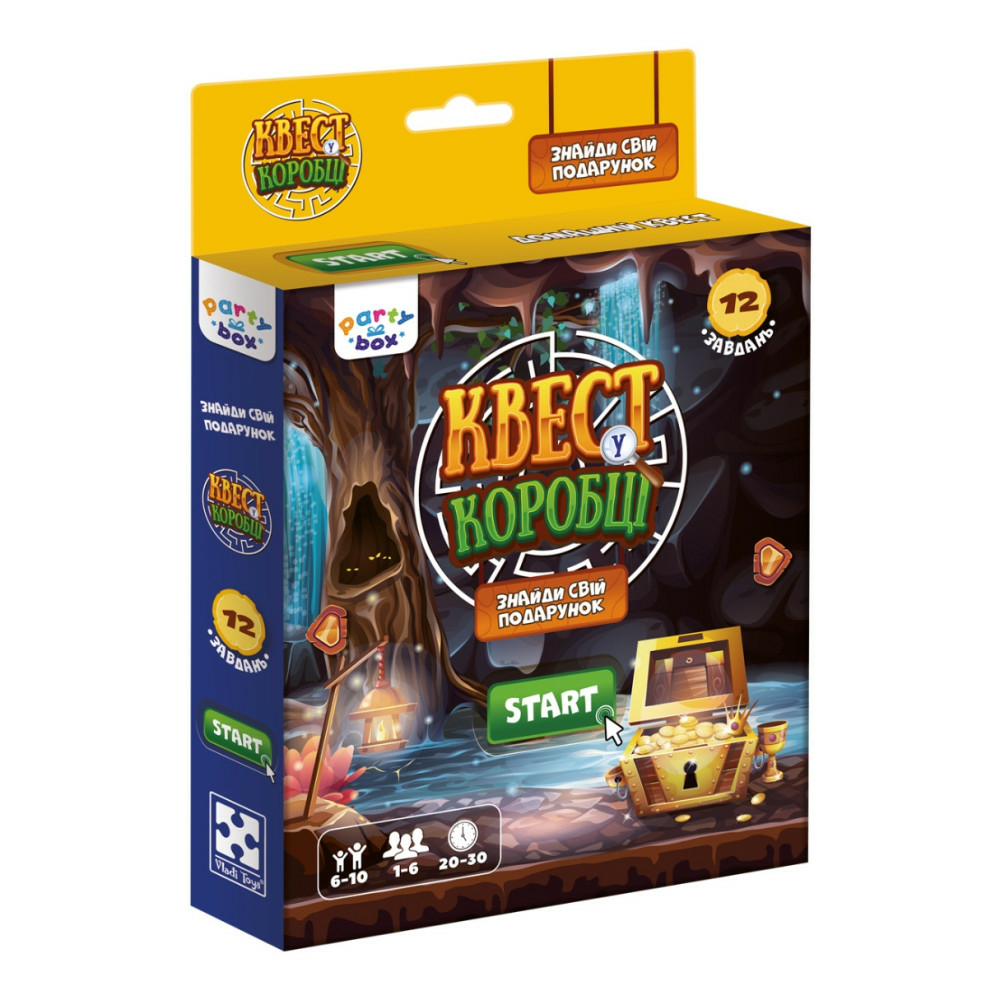 Фото, Відеоогляди гра настільна vladi toys розважальна. квест у коробці відеогра. vt5902-03