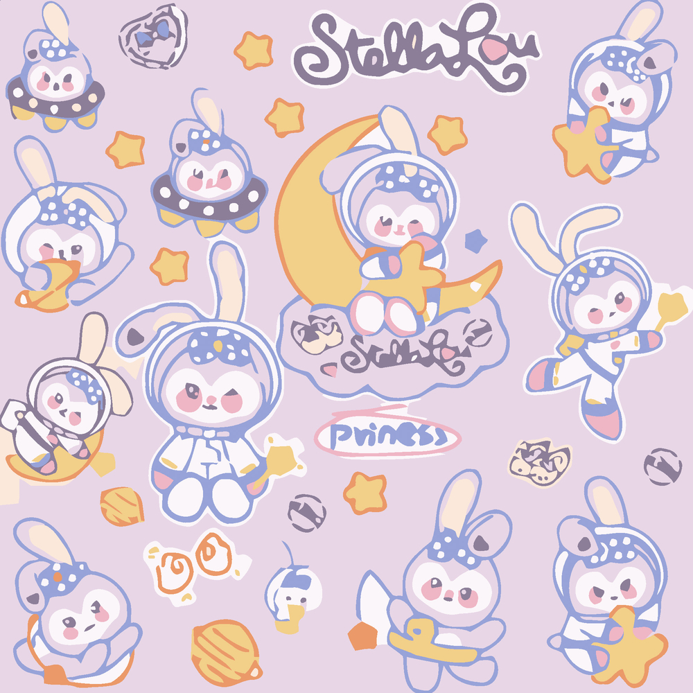 Фото, Відеоогляди картина за номерами strateg зіркові зайченята розміром 20х20 см (hh7113)