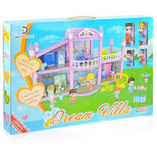 Будинок 388-B24 з ляльками,меблямив кор. 58*6,8*38,6